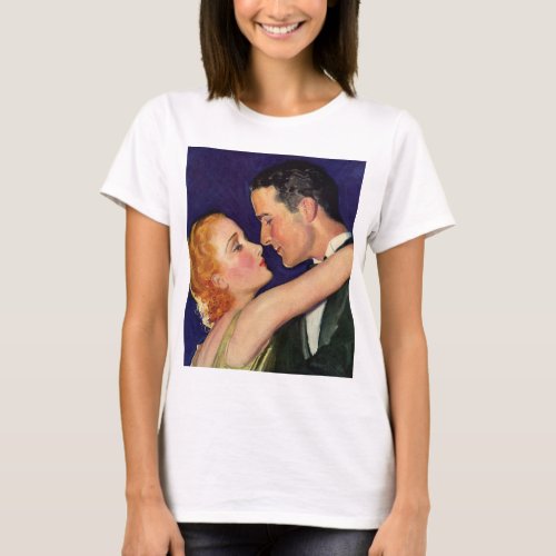 Vintage Love and Romance Retro Hollywood Movies T_Shirt