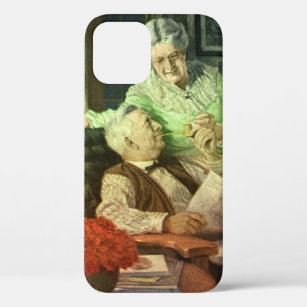 Vintage Love and Romance; Romantic Grandparents iPhone 12 Case