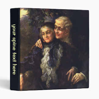 Vintage Love and Romance, Romantic Victorian Art 3 Ring Binder