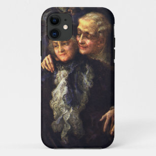 Vintage Love and Romance, Romantic Victorian Art iPhone 11 Case