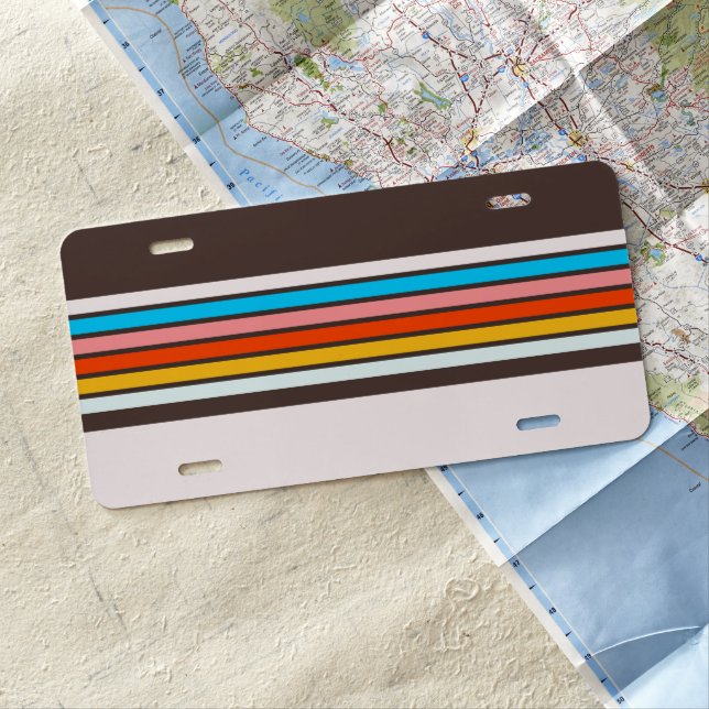 Vintage Love License Plate (In Situ)