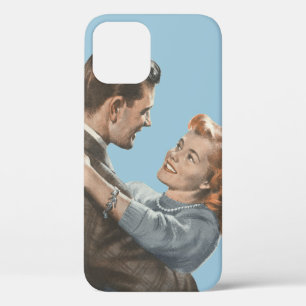 Vintage Love Romance Newlyweds Shall We Dance? iPhone 12 Case