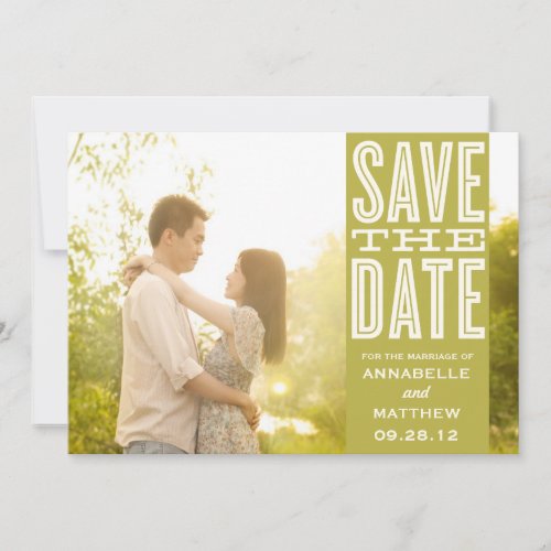 VINTAGE LOVE | SAVE THE DATE ANNOUNCEMENT