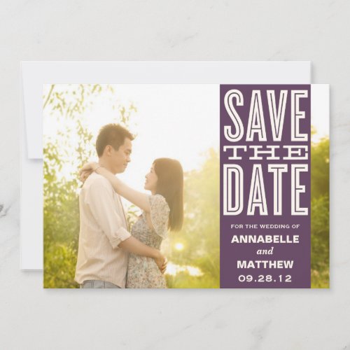VINTAGE LOVE | SAVE THE DATE ANNOUNCEMENT