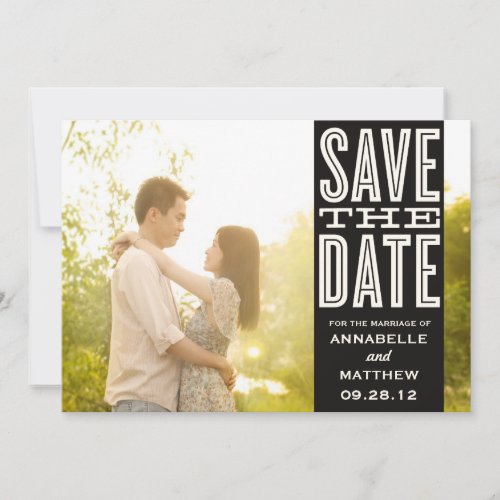 VINTAGE LOVE | SAVE THE DATE ANNOUNCEMENT