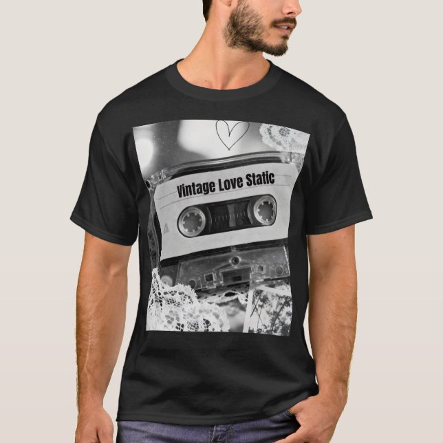 Vintage Love Static T-Shirt (Front)