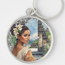 Vintage, Lovely Bali Women and Tropical Paradise