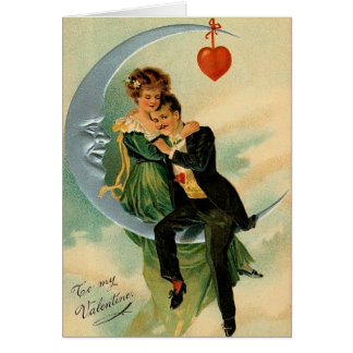 Vintage Lover's Valentine's Day Card