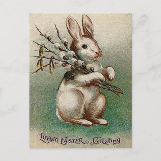 Vintage Loving Easter Greeting Holiday Postcard