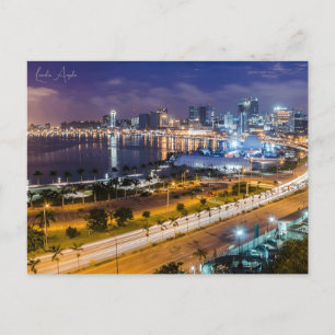 vintage Luanda Angola Capital Africa City  Postcard