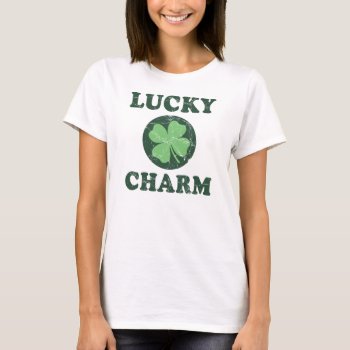 Vintage Lucky Charm T-shirt by NSKINY at Zazzle