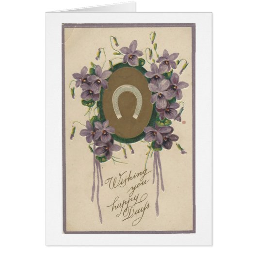 Vintage Lucky Days Cards (Front)