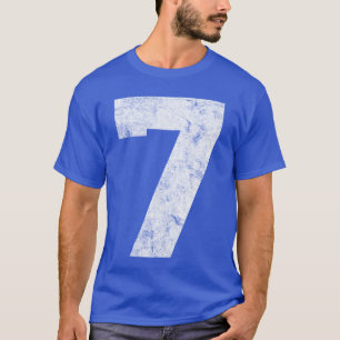Vintage Lucky Number 7 Birthday Sports Playeream A T-Shirt