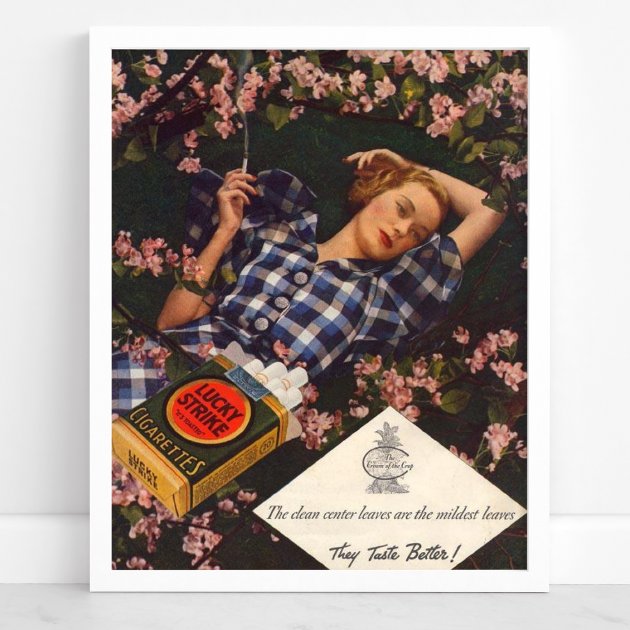 Paquet de cigarettes Lucky Strike - Reproduction WW2