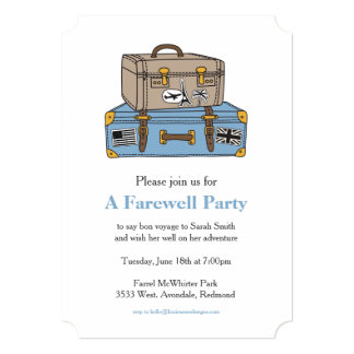 farewell invitations