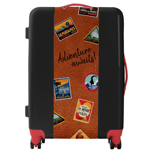 Vintage Luggage Labels (Front)