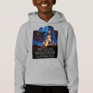 Vintage Luke Skywalker Lightsaber Theatrical Hoodie