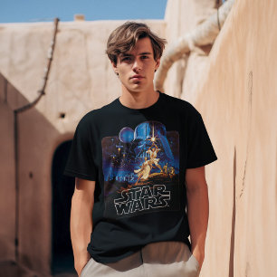 Vintage Luke Skywalker Lightsaber Theatrical T-Shirt