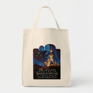 Vintage Luke Skywalker Lightsaber Theatrical Tote Bag