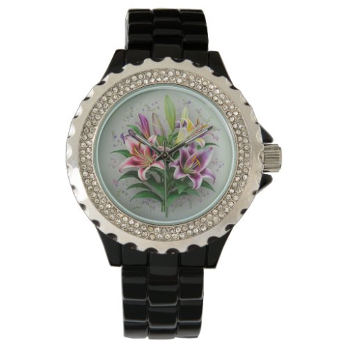 Vintage Luminous Lily Womens Watch