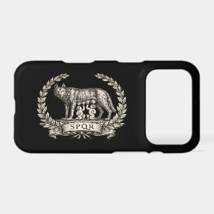 Vintage Lupa Capitolina Romulus Remus SPQR Emblem iPhone 17 Pro Case