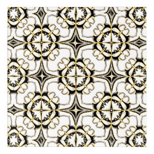 Vintage Luxe Tile Acrylic Print