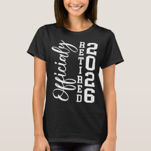 Vintage Ly Retired 2026 Funny Retirement Men Women T-Shirt