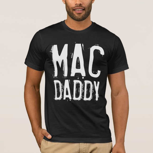 VINTAGE MAC DADDY DAD Men's T-Shirts (Front)