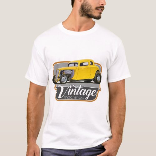 Vintage Machines Coupe T_Shirt