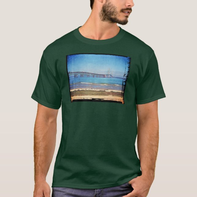 Vintage Mackinac Bridge T-Shirt (Front)