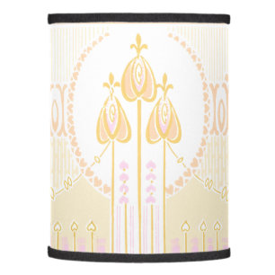 Vintage Mackintosh Inspired Rose Frieze Lamp Shade