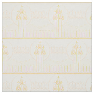 Vintage Mackintosh Inspired Rose Frieze Pattern Fabric
