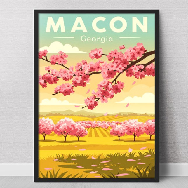 Vintage Macon Georgia Poster (Creator Uploaded)