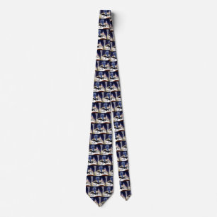 Vintage Madam Malaria Mosquito Neck Tie
