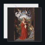 Vintage Madonna And Child Religious Christmas Card<br><div class="desc">A vintage retro ancient religious Christian Christmas card. with Madonna And Child . This Christianity image was painted back in the 15th Century by the Italian Carlo Crivelli representing the Madonna and Child painted circa 1480 . And it is made for merry greetings . So that your religious and Christian...</div>