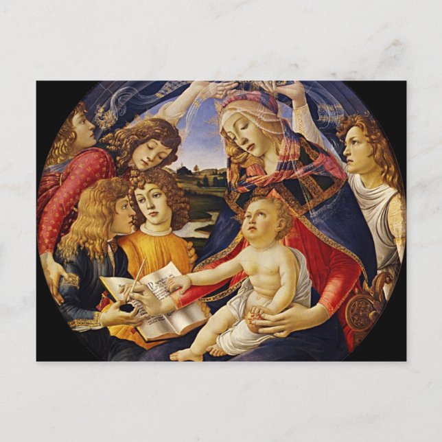 Vintage Madonna Christmas Postcard (Front)