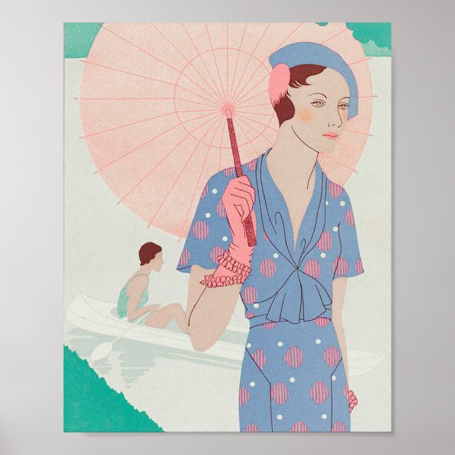 Vintage Magazine Ad  Poster (Front)