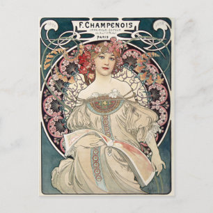 Vintage Magazine Cover Postcard