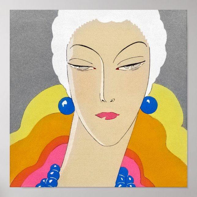 Vintage Magazine Cover Poster (Front)