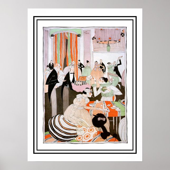 Vintage Magazine Illustration Anti Suffragettes Poster (Front)