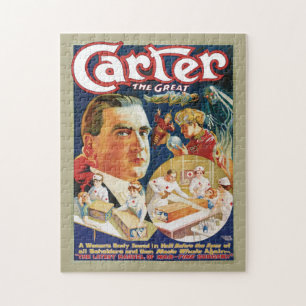 Vintage Magic Carter The Great Jigsaw Puzzle