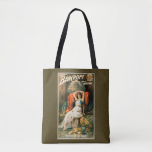 Vintage Magic Poster, Magician Frederick Bancroft Tote Bag