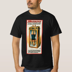 Vintage Magic Poster, Magician Harry Houdini T-Shirt