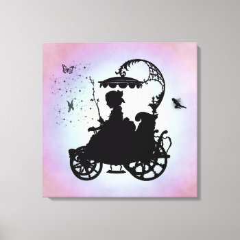 Vintage Magical Carriage Canvas Print by BluePress at Zazzle