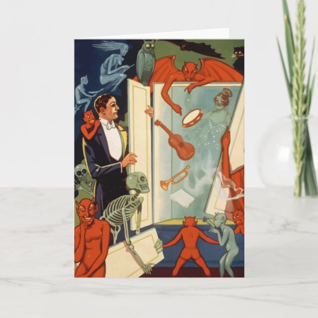 Vintage Magician Carter the Great Magic Act Card (Front)