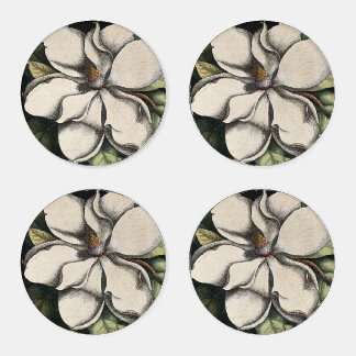 Vintage Magnolia Coaster Set