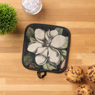 Vintage Magnolia Pot Holder