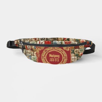 Vintage Mahjong Designs Fanny Pack by AZEZcom at Zazzle