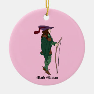 Vintage Maid Marian Ornament
