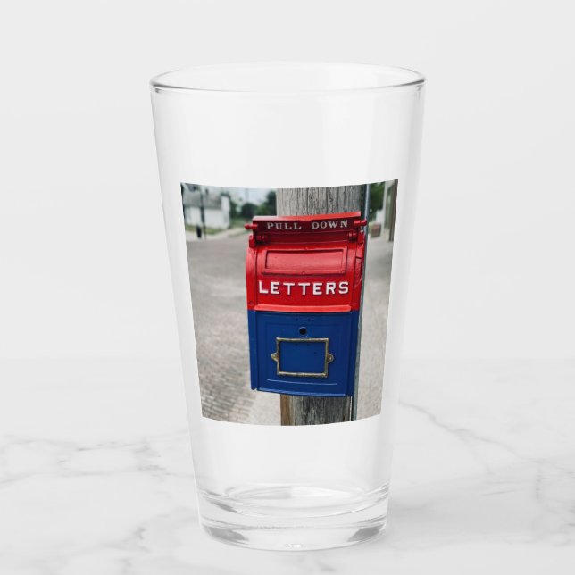 Vintage Mailbox Glass (Front)